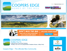 Tablet Screenshot of coopersedge.co.uk